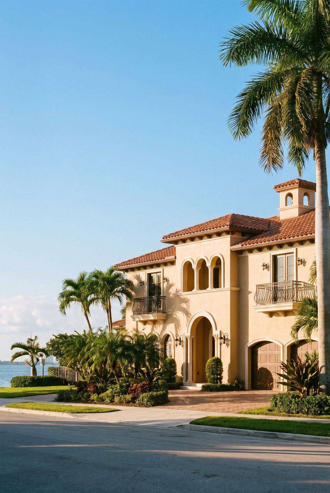 A waterfront home in Miami-Dade County, South Florida